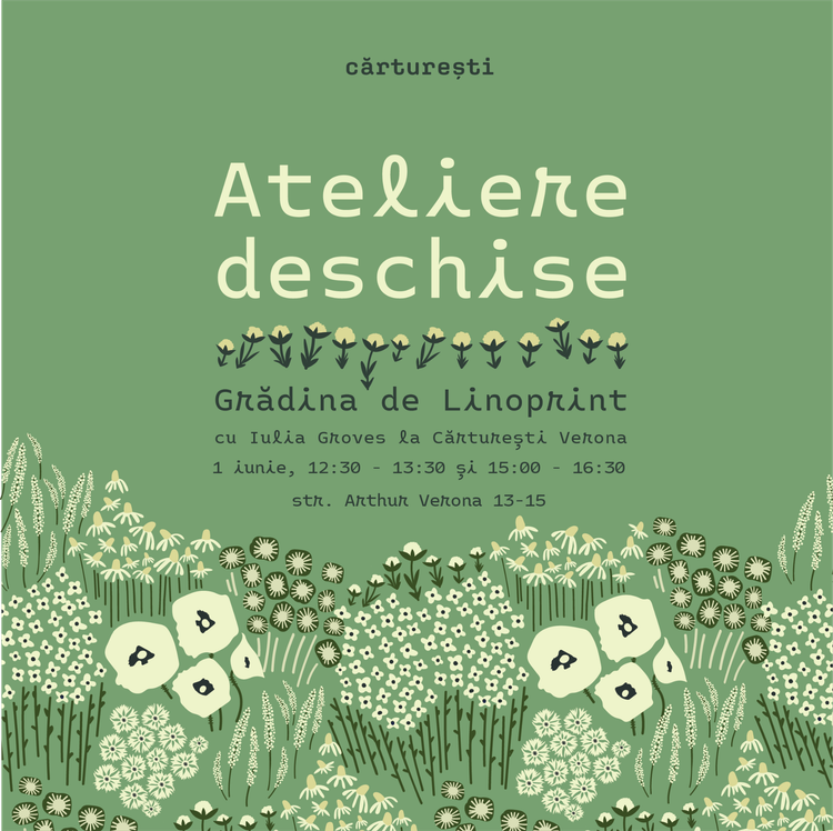 Ateliere deschise: Grădina de Linoprint